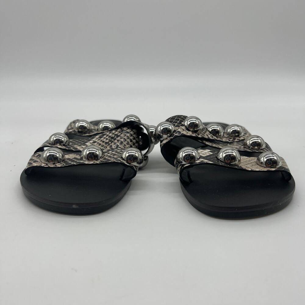 Marc Fisher Slide Sandal Size 7 M Bryte Snake - image 7